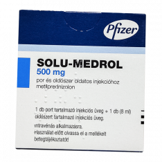 Солу медрол порошок лиоф. для инъекц. 500 мг №1