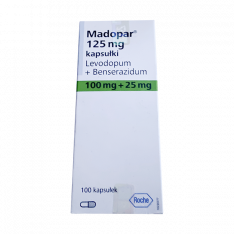 Мадопар 125 (100мг+25мг) капс. №100